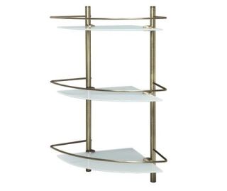 Wasserkraft K-3533 Полка стеклянная тройная угловая